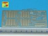 Aber 35A110 Front fenders for german medium tank Panther Ausf.A/D (1:35)
